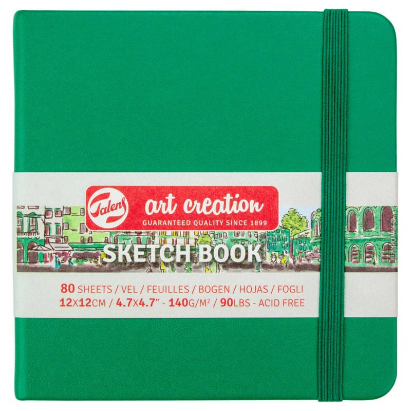 Блокнот для графики Talens Art Creation 12х12 см 80 листов Forest Green Royal Talens, 9314334, Зелёный
Блокнот для графики Talens Art Creation 12х12 см 80 листов Forest Green Royal Talens, 9314334, Зелёный