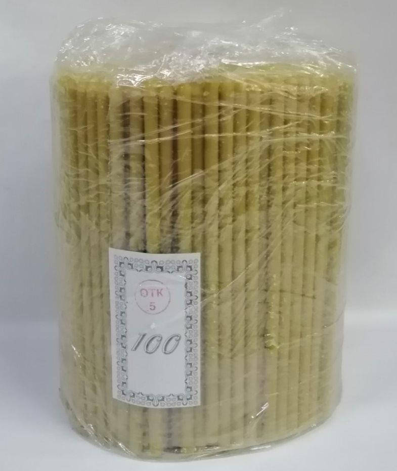 Свеча церковная парафиновая 100, Коричневый
Свеча церковная парафиновая 100, Коричневый