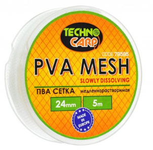 PVA СЕТКА МЕДЛЕННО РАСТВОРИМАЯ 24ММ, 5М.
PVA СЕТКА МЕДЛЕННО РАСТВОРИМАЯ 24ММ, 5М.