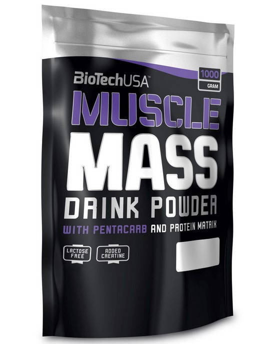 Гейнер BioTech Muscle Mass 1 kg
Гейнер BioTech Muscle Mass 1 kg