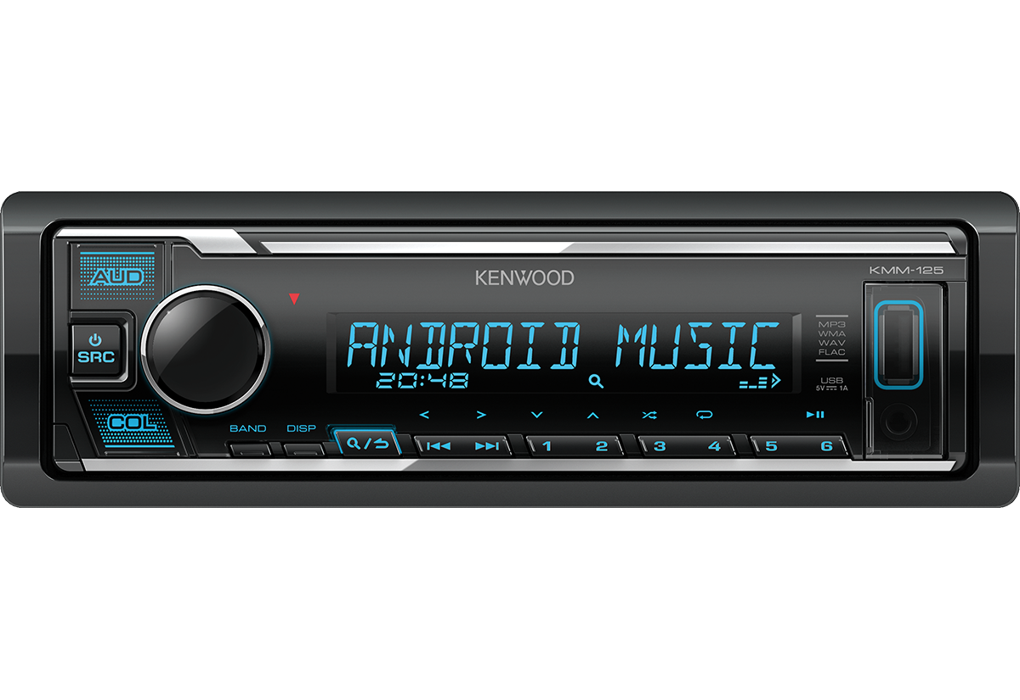 Автомагнитола Kenwood KMM-125 
Автомагнитола Kenwood KMM-125