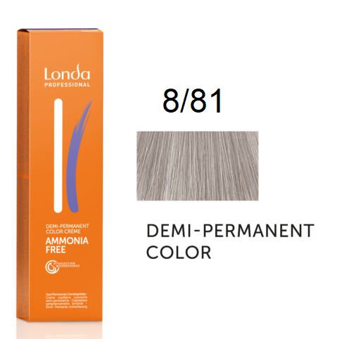 Крем-краска Londa Professional без аммиака 8/81 Светлый блондин пепельно-жемчужный 60 мл.
Крем-краска Londa Professional без аммиака 8/81 Светлый блондин пепельно-жемчужный 60 мл.