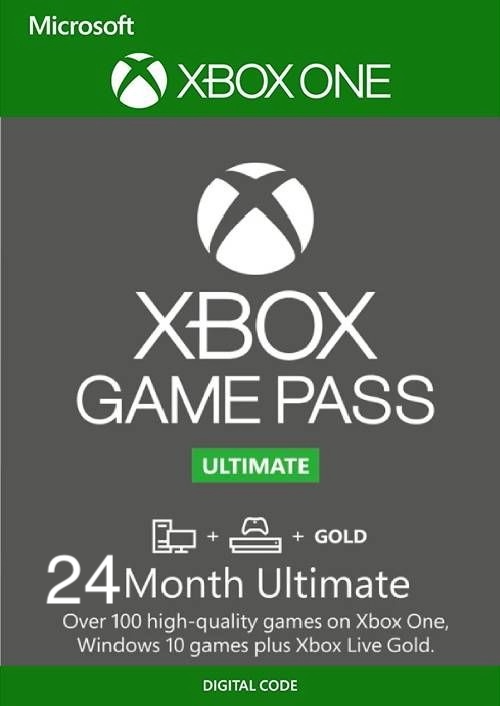 Карта оплаты Xbox Game Pass Ultimate - 24 месяца для (Xbox One/Series и Windows 10)
Карта оплаты Xbox Game Pass Ultimate - 24 месяца для (Xbox One/Series и Windows 10)