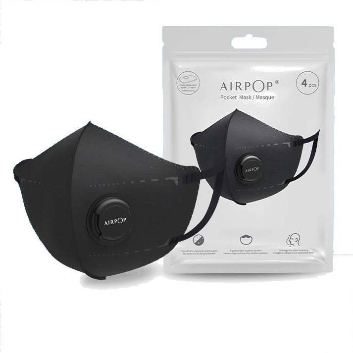 Xiaomi AirPOP Pocket - Упаковка 4 шт - Маска с клапаном Респиратор PM2.5 KN95 FFP2 Черный
Xiaomi AirPOP Pocket - Упаковка 4 шт - Маска с клапаном Респиратор PM2.5 KN95 FFP2 Черный