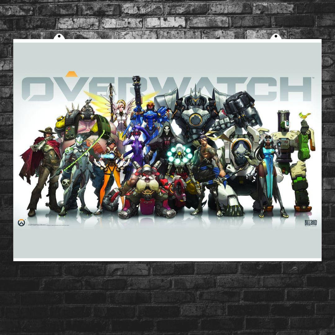 Постер "Все персонажи Overwatch". Овервотч, Дозор, Blizzard. Размер 42x30см (A3). Матовая бумага
Постер "Все персонажи Overwatch". Овервотч, Дозор, Blizzard. Размер 42x30см (A3). Матовая бумага