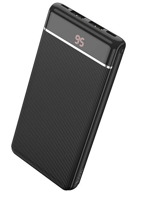 PowerBank HOCO with Display Famous 10000mAh J59 |2USB/Type-C/Lightning, 2A| black
PowerBank HOCO with Display Famous 10000mAh J59 |2USB/Type-C/Lightning, 2A| black