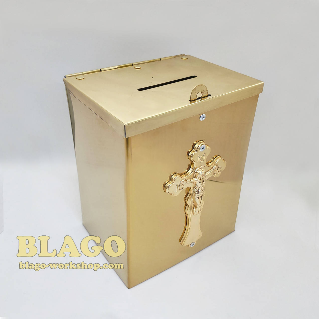 Карнавка для пожертв настільна, Ящик для пожертвувань настольный, Church donation boxes, 14х10х20 см
Карнавка для пожертв настільна, Ящик для пожертвувань настольный, Church donation boxes, 14х10х20 см