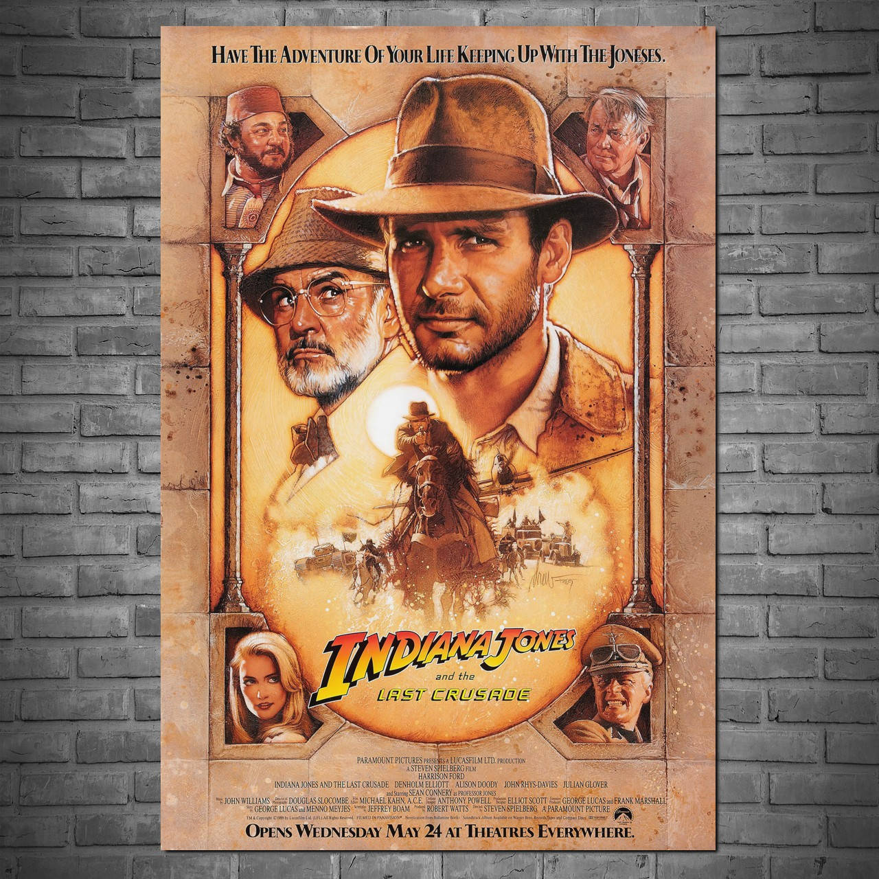 Плакат "Индиана Джонс и последний крестовый поход, Indiana Jones: Last Crusade (1989)" (артикул 2571) 42, Полуглянец, 28
Плакат "Индиана Джонс и последний крестовый поход, Indiana Jones: Last Crusade (1989)" (артикул 2571) 42, Полуглянец, 28