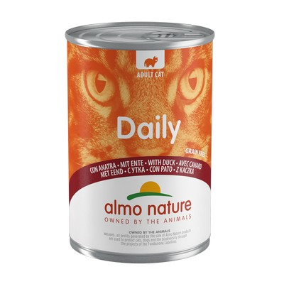 Almo Nature (Альмо Натюр) Полнорационный консервированный корм с уткой для взрослых кошек (400 гр.)
Almo Nature (Альмо Натюр) Полнорационный консервированный корм с уткой для взрослых кошек (400 гр.)
