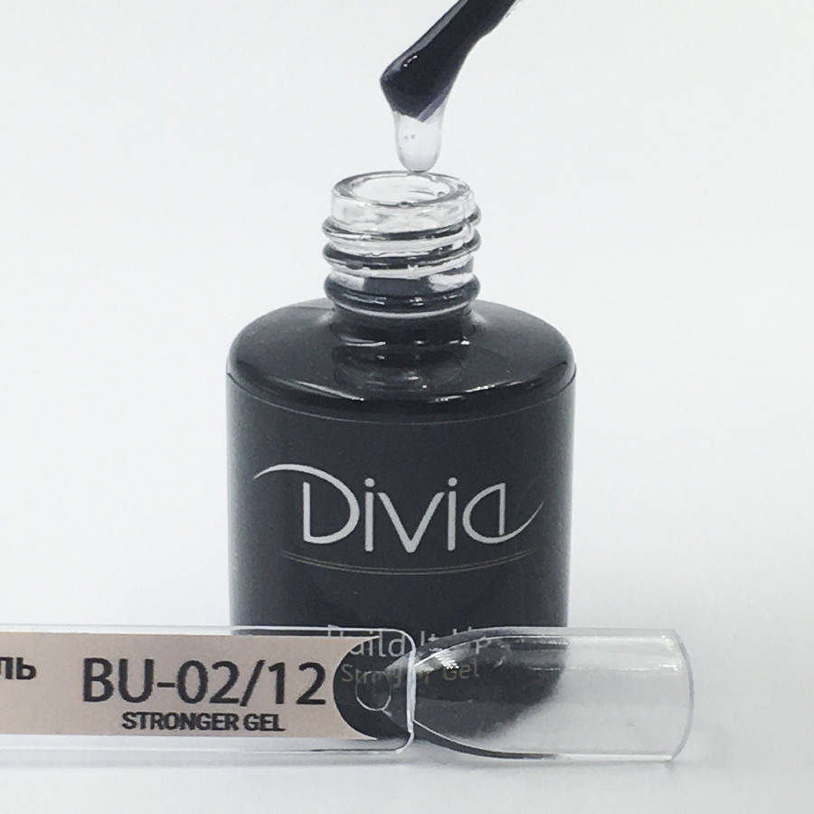 Divia Укрепляющий и моделирующий гель Build It Up Gel (BU12 - Stronger Gel, прозрачный), 15 мл
Divia Укрепляющий и моделирующий гель Build It Up Gel (BU12 - Stronger Gel, прозрачный), 15 мл