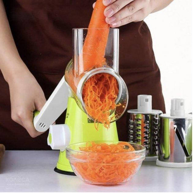 Овощерезка мультислайсер для овощей и фруктов Kitchen Master 806 зелёная BN, Зелёный
Овощерезка мультислайсер для овощей и фруктов Kitchen Master 806 зелёная BN, Зелёный