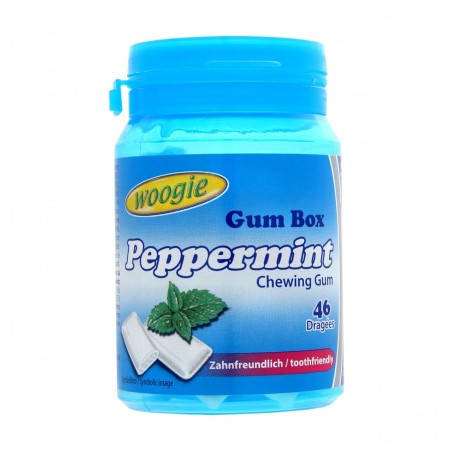 Жевательная резинка с перечной мятой БЕЗ САХАРА 46 штук Peppermint Gum Box Woogie 64.4 г Австрия
Жевательная резинка с перечной мятой БЕЗ САХАРА 46 штук Peppermint Gum Box Woogie 64.4 г Австрия
