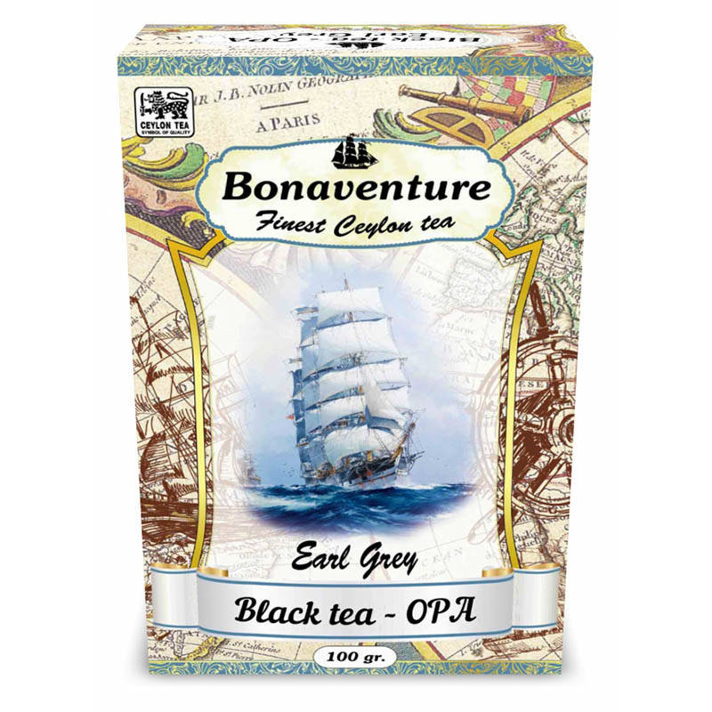 Чай Bonaventure "EARL GREY" Черный Бергамот 100 г