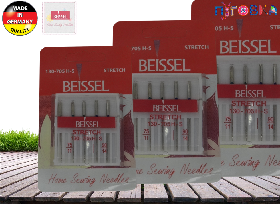 Набор игл "Beissel"STRETCH 75-90 пр-во Германия (уп 5 игл)для бытовых швейных машин
Набор игл "Beissel"STRETCH 75-90 пр-во Германия (уп 5 игл)для бытовых швейных машин