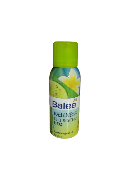 Дезодорант для ног и обуви с ароматом Лимонной травы и Мяты Balea Wellness Fuss Deo 100 мл
Дезодорант для ног и обуви с ароматом Лимонной травы и Мяты Balea Wellness Fuss Deo 100 мл