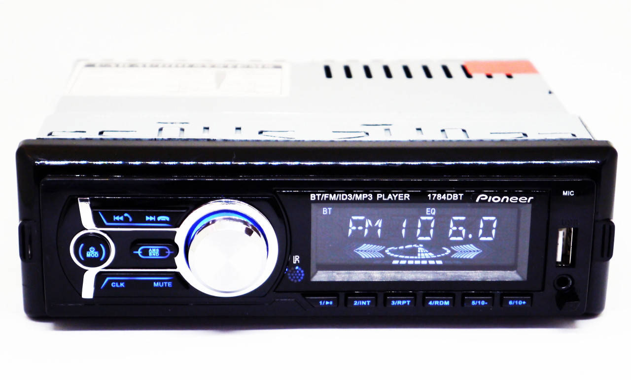 1 din Автомагнитола Pioneer 1784DBT Bluetooth USB RGB мощная 1 дин магнитола пионер с блютуз в Ланос
1 din Автомагнитола Pioneer 1784DBT Bluetooth USB RGB мощная 1 дин магнитола пионер с блютуз в Ланос