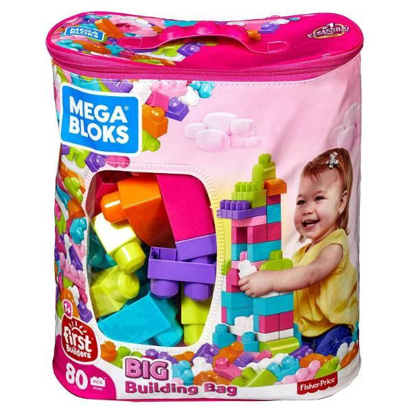 Mega Bloks First Builders Конструктор розовый в сумке 80 деталей 80-Piece Big Building Bag Pink
Mega Bloks First Builders Конструктор розовый в сумке 80 деталей 80-Piece Big Building Bag Pink