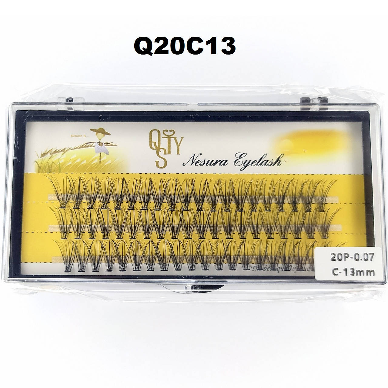 Ресницы QSTY Nesura Eyelash 20D, 13 мм, изгиб C, 0,07, 60 пучков Несура ресницы пучками, реснички, Черный
Ресницы QSTY Nesura Eyelash 20D, 13 мм, изгиб C, 0,07, 60 пучков Несура ресницы пучками, реснички, Черный