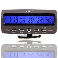 Автомобильные электронные часы с LED подсветкой VST-7045 будильник/термометр/календарь, Часы для авто
Автомобильные электронные часы с LED подсветкой VST-7045 будильник/термометр/календарь, Часы для авто