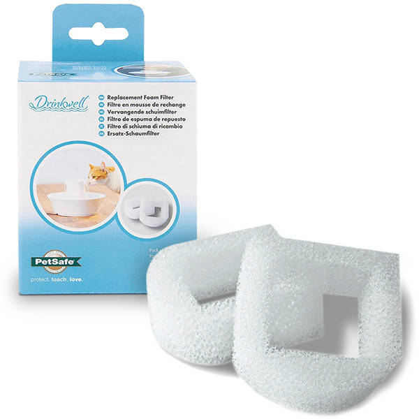 PetSafe Drinkwell Foam Replacement Filter ПЕТСЕЙФ ДРИНКВЕЛЛ сменный губчатый фильтр для фонтанов
PetSafe Drinkwell Foam Replacement Filter ПЕТСЕЙФ ДРИНКВЕЛЛ сменный губчатый фильтр для фонтанов