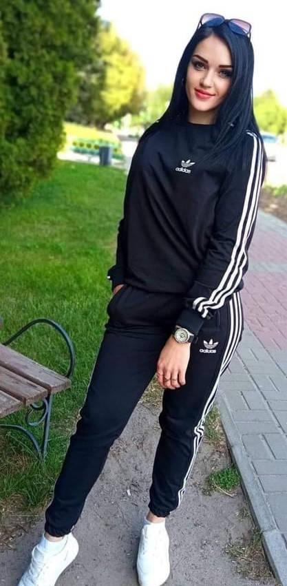 Спортивный костюм женский адидас летний двунить, Черный 
Спортивный костюм женский адидас летний двунить, Черный