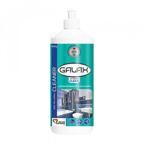 Универсальное чистящее средство для ванной комнаты и сантехники GALAX das PowerClean, 500 г. Запаска
Универсальное чистящее средство для ванной комнаты и сантехники GALAX das PowerClean, 500 г. Запаска