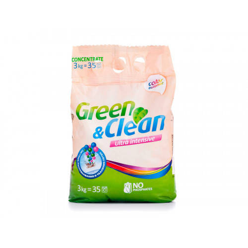 Порошок стиральный для цветной одежды Green & Clean Ultra intensive 3кг / 35 стирок GCL04094
Порошок стиральный для цветной одежды Green & Clean Ultra intensive 3кг / 35 стирок GCL04094