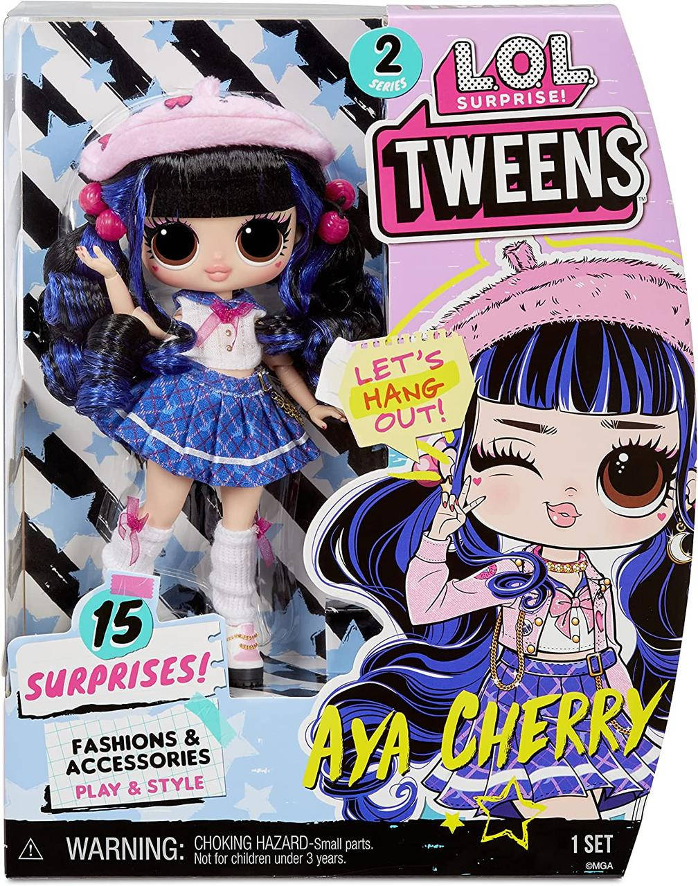 Игровой набор LOL Surprise серии Tweens S2 Aya Cherry Кукла ЛОЛ Твинс Черри тинейджер 2 серия 579588
Игровой набор LOL Surprise серии Tweens S2 Aya Cherry Кукла ЛОЛ Твинс Черри тинейджер 2 серия 579588