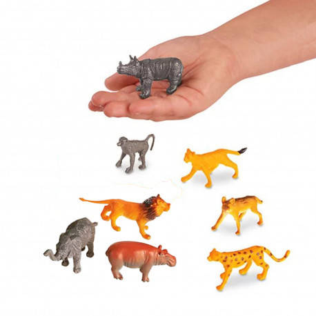 Набор реалистичных фигурок "Джунгли" (8 шт., 4-7 см) Lakeshore, Разные цвета
Набор реалистичных фигурок "Джунгли" (8 шт., 4-7 см) Lakeshore, Разные цвета