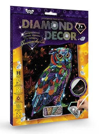 Набор для творчества DankoToys DT DD-01-09 Diamond Decor Картина со стразами Бриллиантовая Сова
Набор для творчества DankoToys DT DD-01-09 Diamond Decor Картина со стразами Бриллиантовая Сова