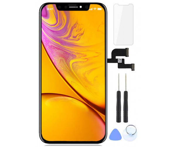 Дисплей iPhone X OLED экран iPhone модуль сенсор LCD для Айфон X тачскрин сенсор iPhone замена дисплея экрана, Черный
Дисплей iPhone X OLED экран iPhone модуль сенсор LCD для Айфон X тачскрин сенсор iPhone замена дисплея экрана, Черный