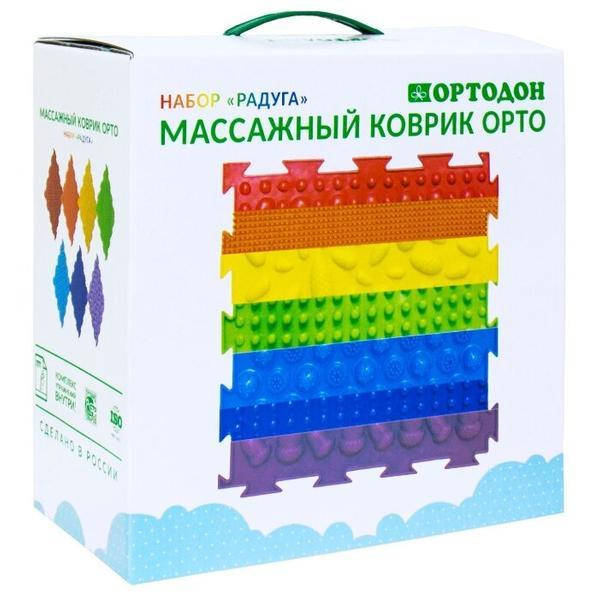 Развивающий коврик Радуга, Ортопедический массажный коврик, детские пазлы Ортодон, 7 элементов
Развивающий коврик Радуга, Ортопедический массажный коврик, детские пазлы Ортодон, 7 элементов