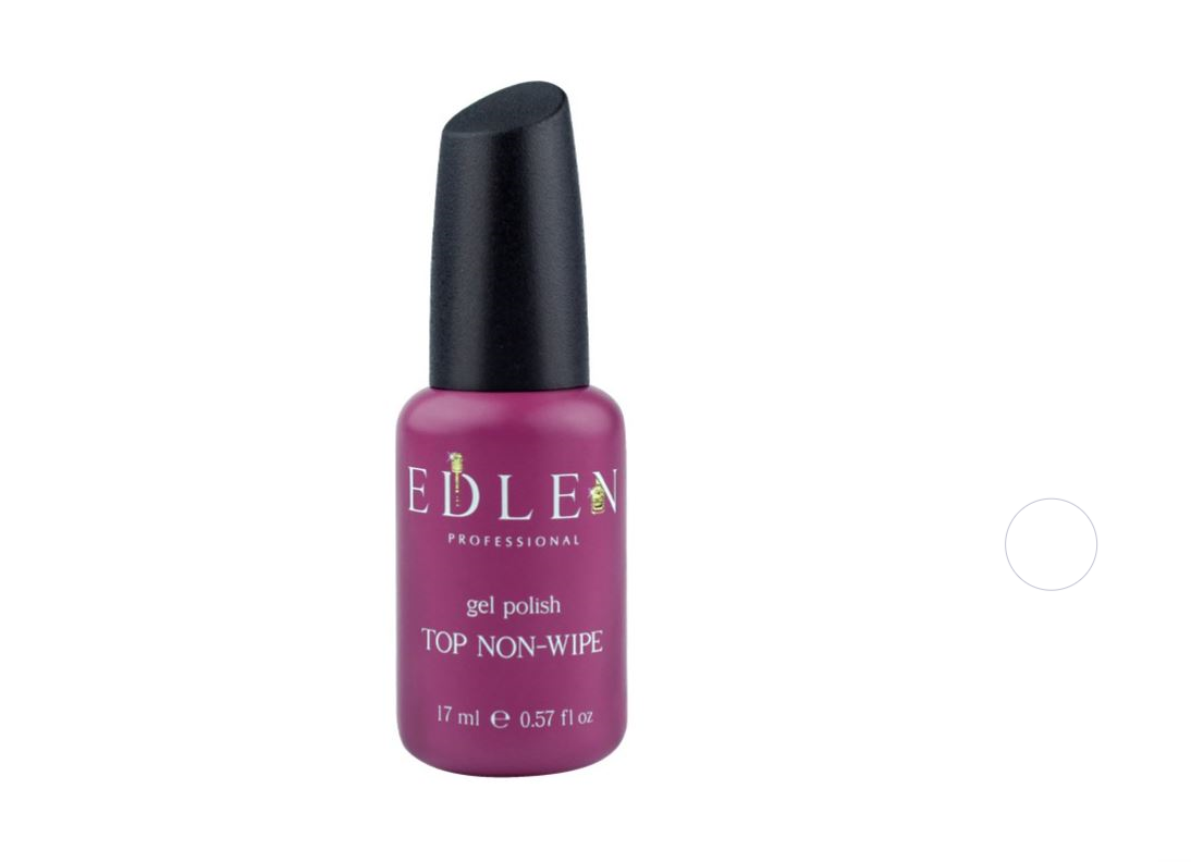 Топ для гель-лака без липкого слоя Edlen Professional Top Non Wipe UV-Filters с УФ фильтром, 17 мл
Топ для гель-лака без липкого слоя Edlen Professional Top Non Wipe UV-Filters с УФ фильтром, 17 мл