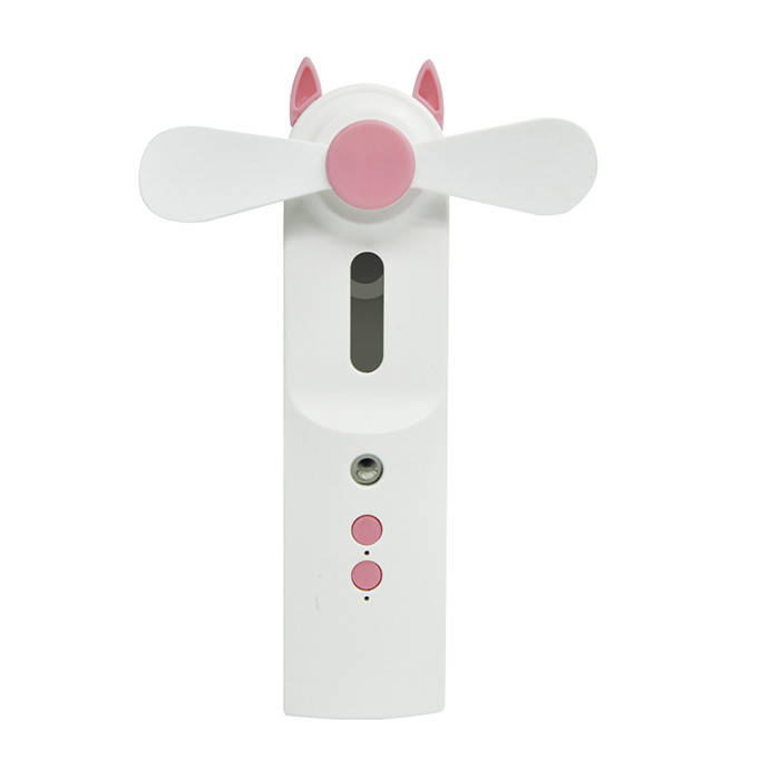Портативный аккумуляторный вентилятор usb Белый с розовым Котик Nano moisture spray F-02 CoolHoliday
Портативный аккумуляторный вентилятор usb Белый с розовым Котик Nano moisture spray F-02 CoolHoliday