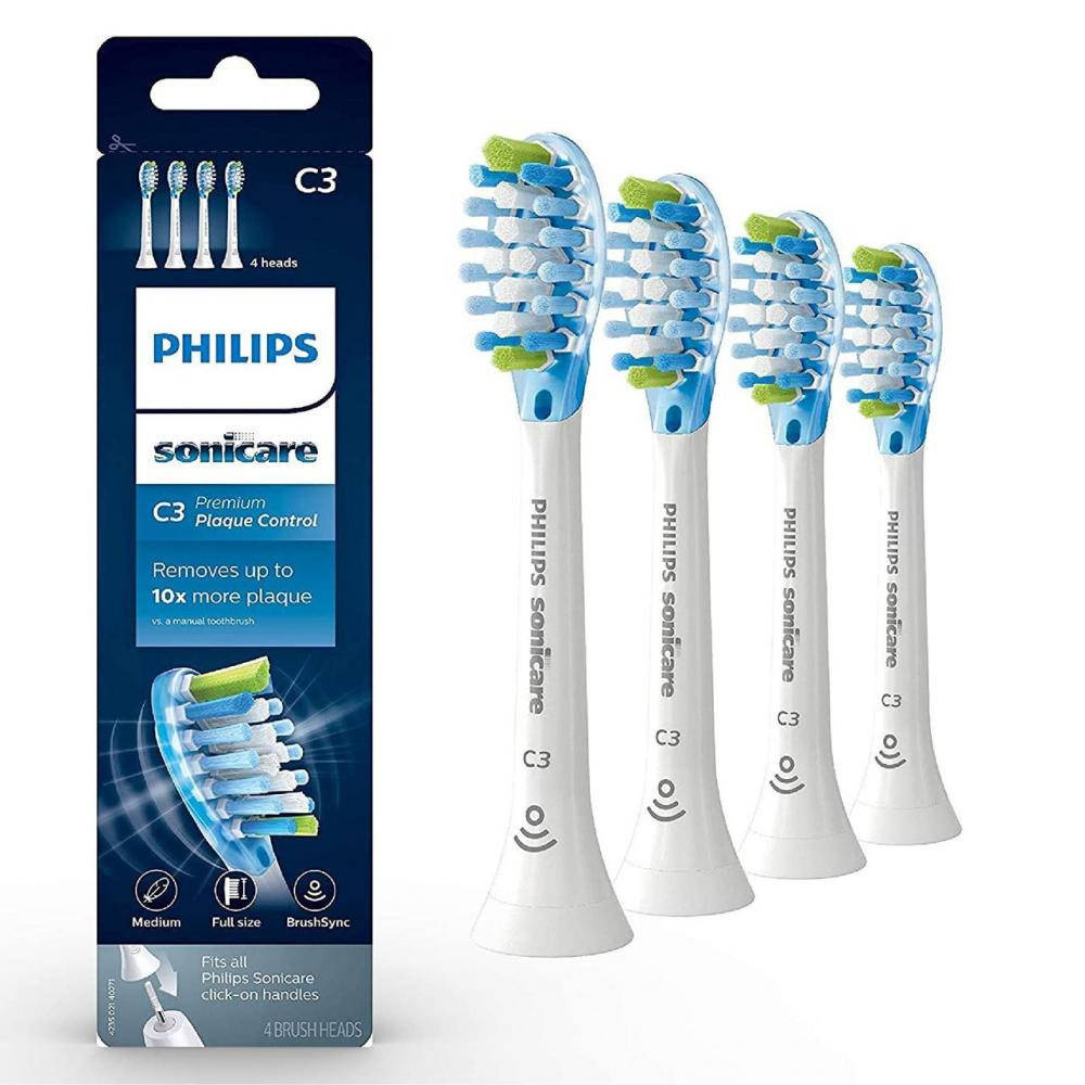Насадка для електричної зубної щітки Philips Sonicare C3 Premium Plaque Defence HX9044/33
Насадка для електричної зубної щітки Philips Sonicare C3 Premium Plaque Defence HX9044/33