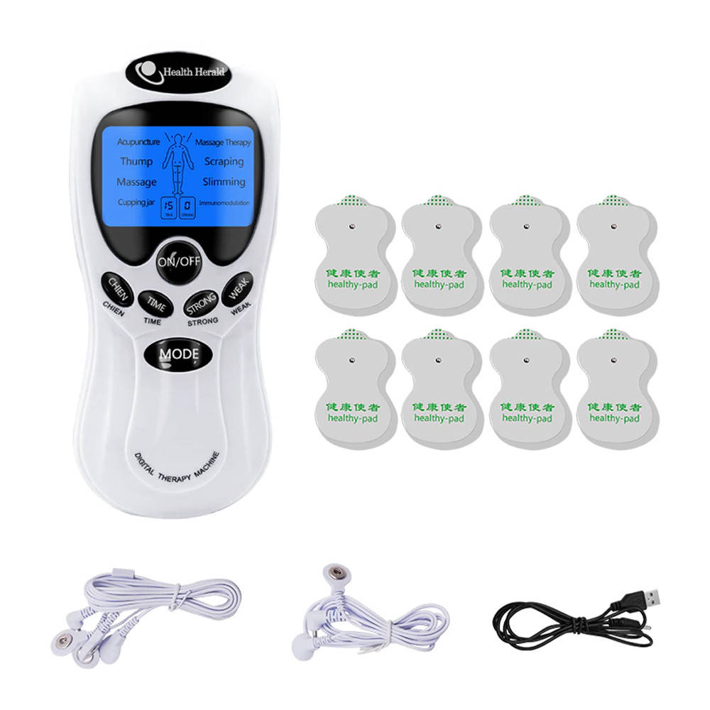 Массажер для тела Echo Massager / Электростимулятор мышц / Импульсный электромассажер / Миостимулятор, Белый 
Массажер для тела Echo Massager / Электростимулятор мышц / Импульсный электромассажер / Миостимулятор, Белый