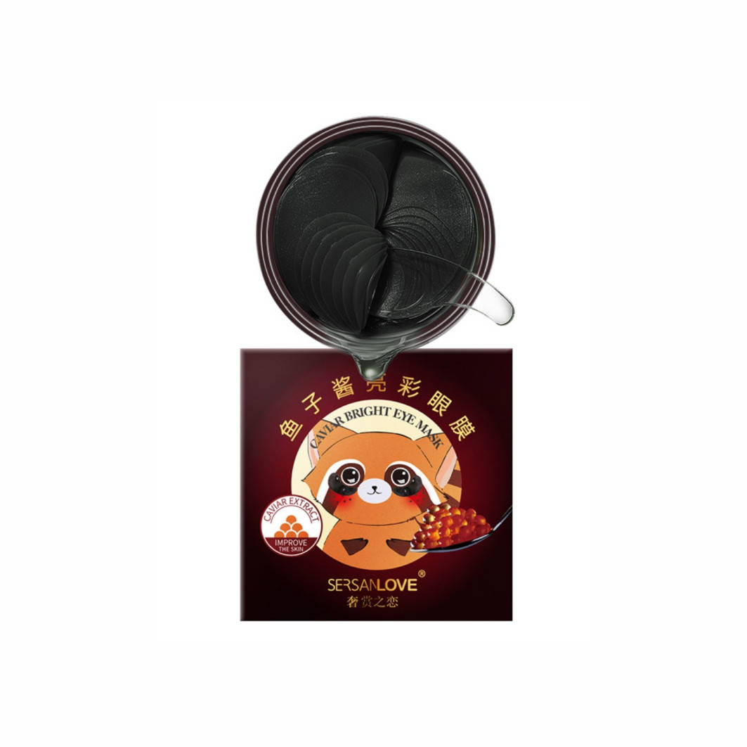 Гидрогелевые патчи для глаз с экстрактом чёрной икры Sersanlove Caviar Bright Eye Mask
Гидрогелевые патчи для глаз с экстрактом чёрной икры Sersanlove Caviar Bright Eye Mask