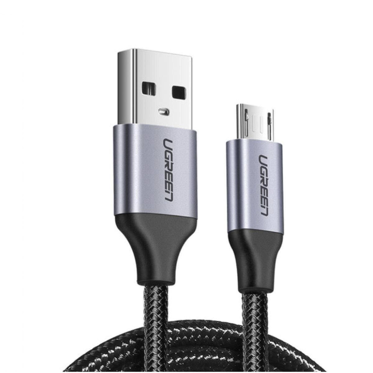 Кабель 1.5м UGREEN Micro USB 18 Вт USB A - Micro B Провод для быстрой зарядки Android, Черный
Кабель 1.5м UGREEN Micro USB 18 Вт USB A - Micro B Провод для быстрой зарядки Android, Черный