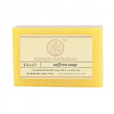 Мыло Шафран Кхади 125 г (Saffron soap Khadi Natural)
Мыло Шафран Кхади 125 г (Saffron soap Khadi Natural)