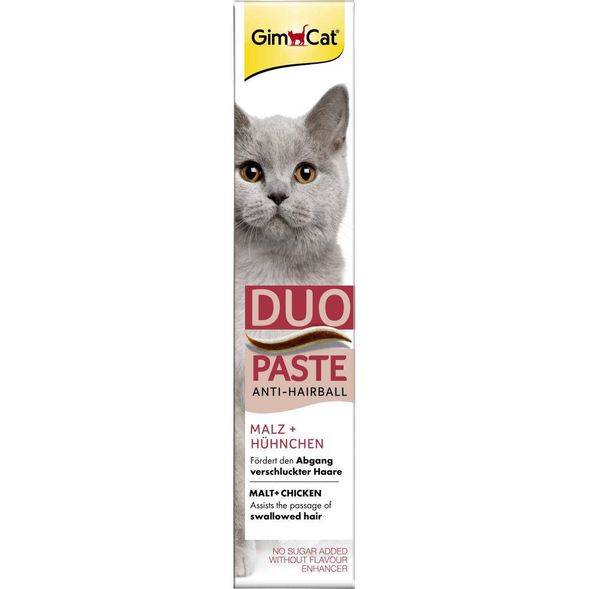 Лакомство для кошек GimCat Anti-Hairball Duo Paste Chicken + Malt 50 г (для выведения шерсти) СРОК 08.2022
Лакомство для кошек GimCat Anti-Hairball Duo Paste Chicken + Malt 50 г (для выведения шерсти) СРОК 08.2022