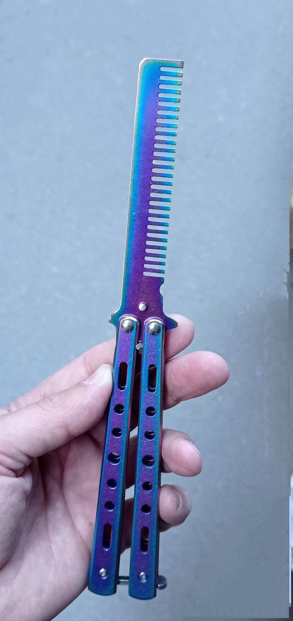 Гребінець туристичний складаний типу - метелик / Расческа туристическая раскладная типа - бабочка
Гребінець туристичний складаний типу - метелик / Расческа туристическая раскладная типа - бабочка