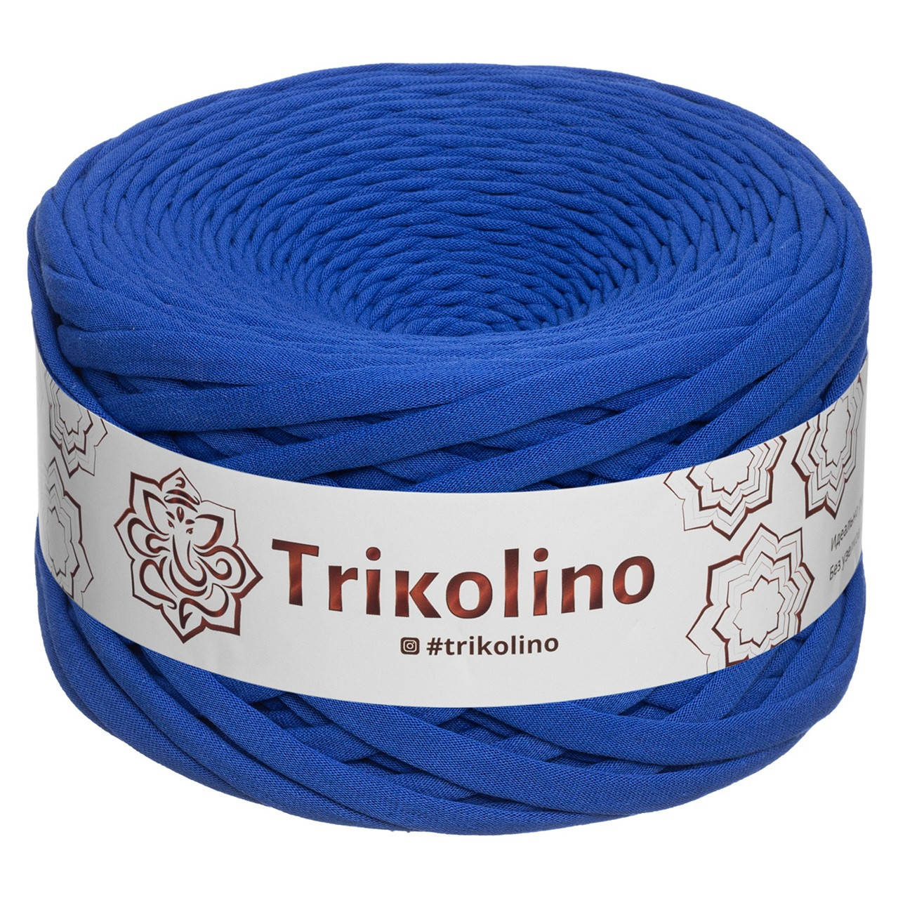 Трикотажна пряжа Trikolino, ширина нитки 7-9 мм, довжина мотка 50 м., Синій електрик, Синий
Трикотажна пряжа Trikolino, ширина нитки 7-9 мм, довжина мотка 50 м., Синій електрик, Синий