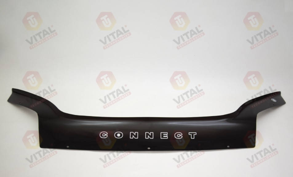 Дефлектор капота VT52 (мухобойка) Ford Connect 2002-2009 до рестайлинга Transit+Tourneo, Vip Tuning, FR16
Дефлектор капота VT52 (мухобойка) Ford Connect 2002-2009 до рестайлинга Transit+Tourneo, Vip Tuning, FR16