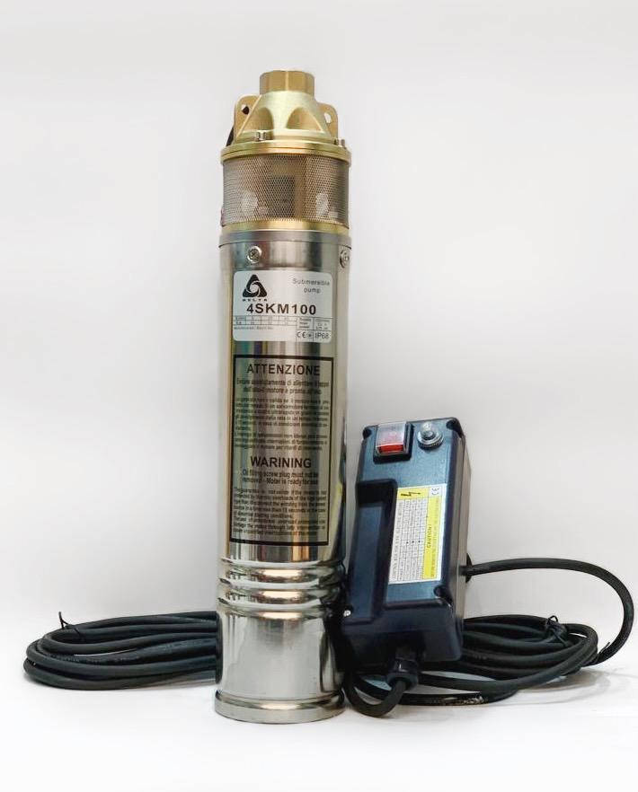 60 метров 2.8 м3/час 750 Вт насос центробежный LIDER 4SKM 100 погружной глубинный для колодцев и скважин 
60 метров 2.8 м3/час 750 Вт насос центробежный LIDER 4SKM 100 погружной глубинный для колодцев и скважин