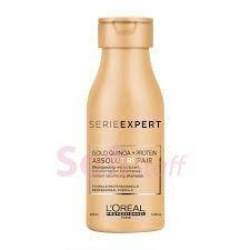 Міні формат Absolut Repair Gold Quinoa + Protein шампунь для інтенсивного відновлення пошкодженого волосся
Міні формат Absolut Repair Gold Quinoa + Protein шампунь для інтенсивного відновлення пошкодженого волосся