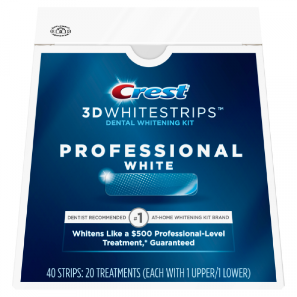 Crest Отбеливающие полоски для зубов профессиональное отбеливание 3D Whitestrips Professional White
Crest Отбеливающие полоски для зубов профессиональное отбеливание 3D Whitestrips Professional White