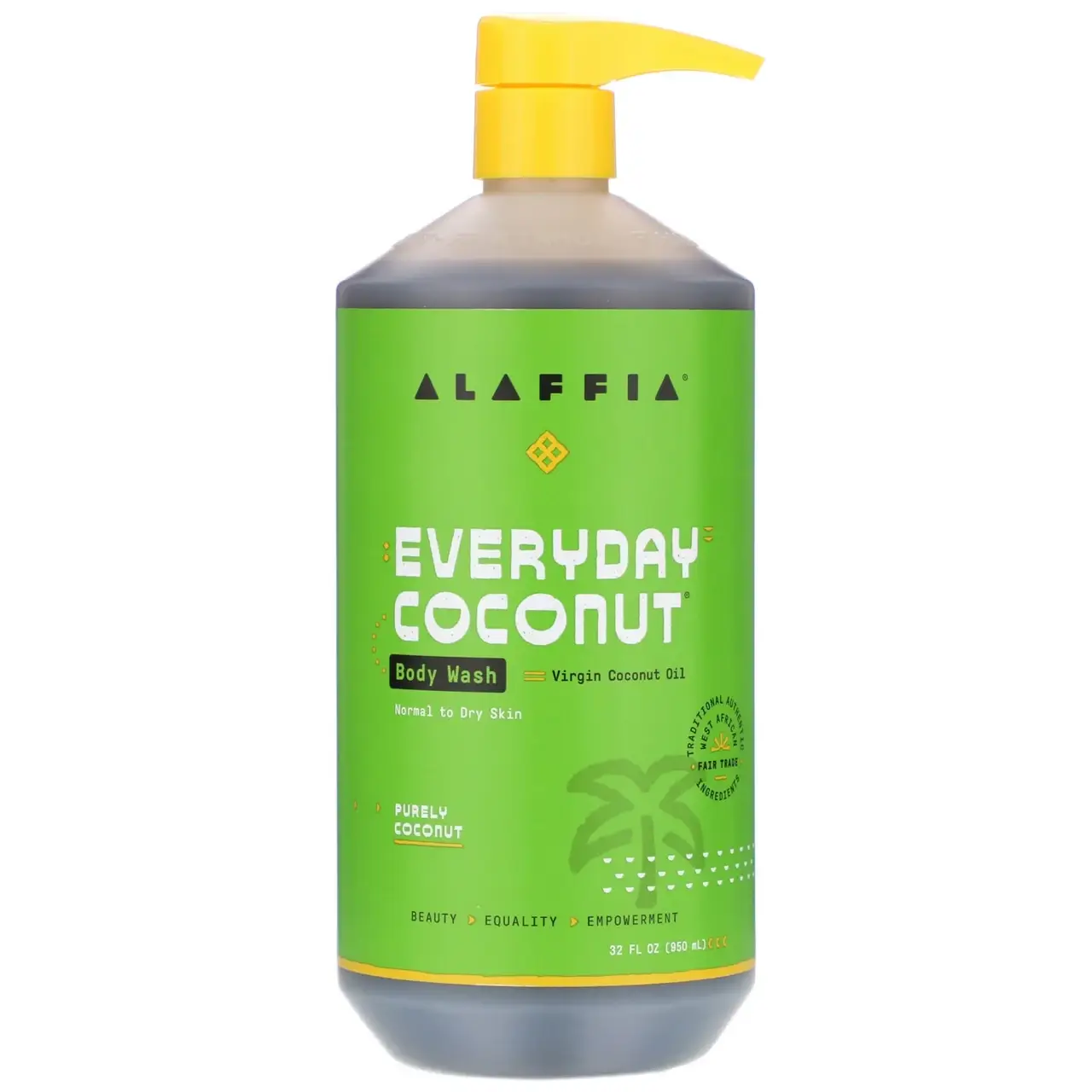 Alaffia, Everyday Coconut, гель для душа, для нормальной и сухой кожи, чистый кокос, 950 мл (32 жидк. Унции)
Alaffia, Everyday Coconut, гель для душа, для нормальной и сухой кожи, чистый кокос, 950 мл (32 жидк. Унции)