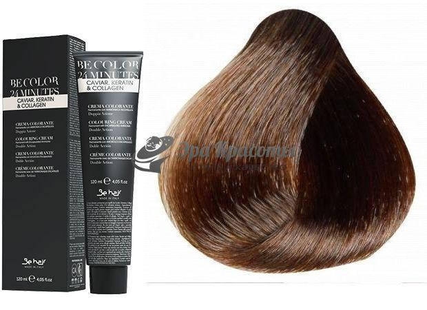 Стойкая краска-корректор для волос 7.7 Блондин коричневый Colouring Cream Be Color 24 min Be Hair, 120 мл
Стойкая краска-корректор для волос 7.7 Блондин коричневый Colouring Cream Be Color 24 min Be Hair, 120 мл