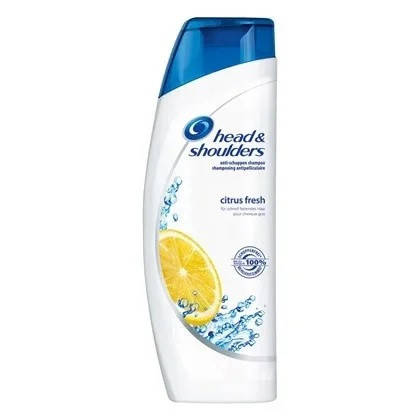 Шампунь Head&Shoulders против перхоти Цитрусовая свежесть для жирных волос 400 мл.
Шампунь Head&Shoulders против перхоти Цитрусовая свежесть для жирных волос 400 мл.
