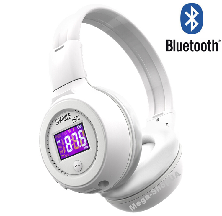 Наушники и гарнитура беспроводные Bluetooth блютуз большие B-570 / MP3 плеер, FM, Белые. Бездротові навушники, Белый
Наушники и гарнитура беспроводные Bluetooth блютуз большие B-570 / MP3 плеер, FM, Белые. Бездротові навушники, Белый